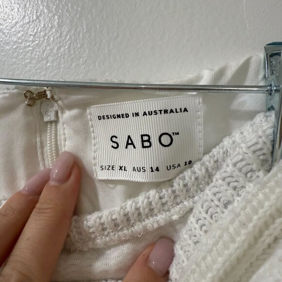 🤍 Sabo Artletta Maxi Dress – White – Size XL (US 10) 🤍 - Picture 2 of 15